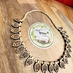 Radhe naam lockit tulsi necklace