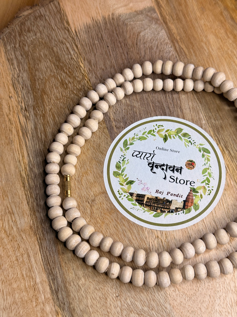 2 Round (8-9 mm) original tulsi Kanthi mala