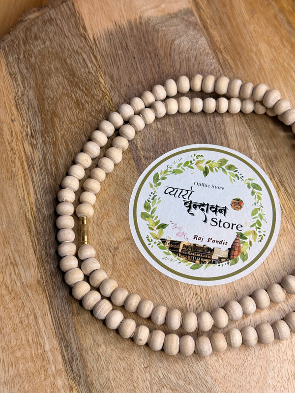 2 Round (8-9 mm) original tulsi Kanthi mala