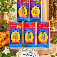 Original Gopi Chandan Tilak – गोपी चंदन तिलक | Pyaro Vrindavan Store ( 5  peace )