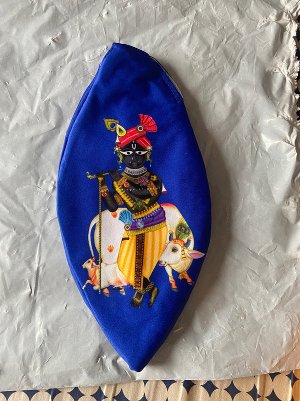 Krishna cow premium Japa bag