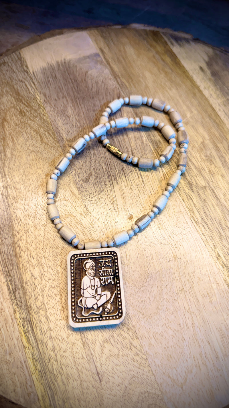 Hanuman Ji Tulsi Locket | Original Tulsi Kanthi mala