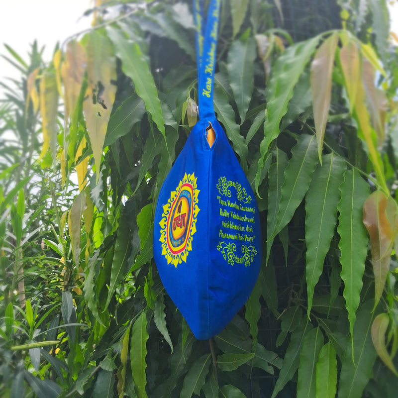 Sheee radha printed mala japa bag