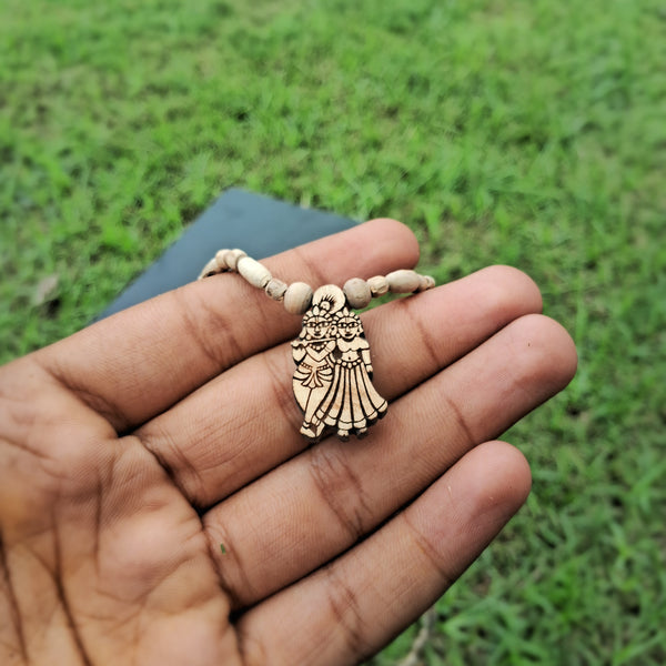 radha krishna lokate tulsi kanthi mala
