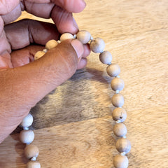 27+1 Beads original tulsi japa mala ( beads size￼ 10 mm )