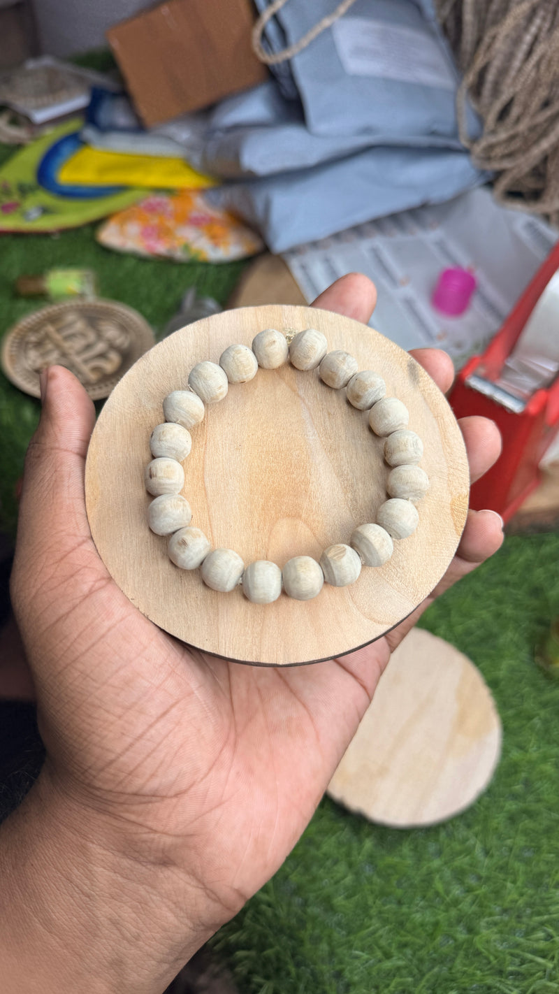 Tulsi Hand Bracelet Tulsi Round Beads (11-12 mm )
