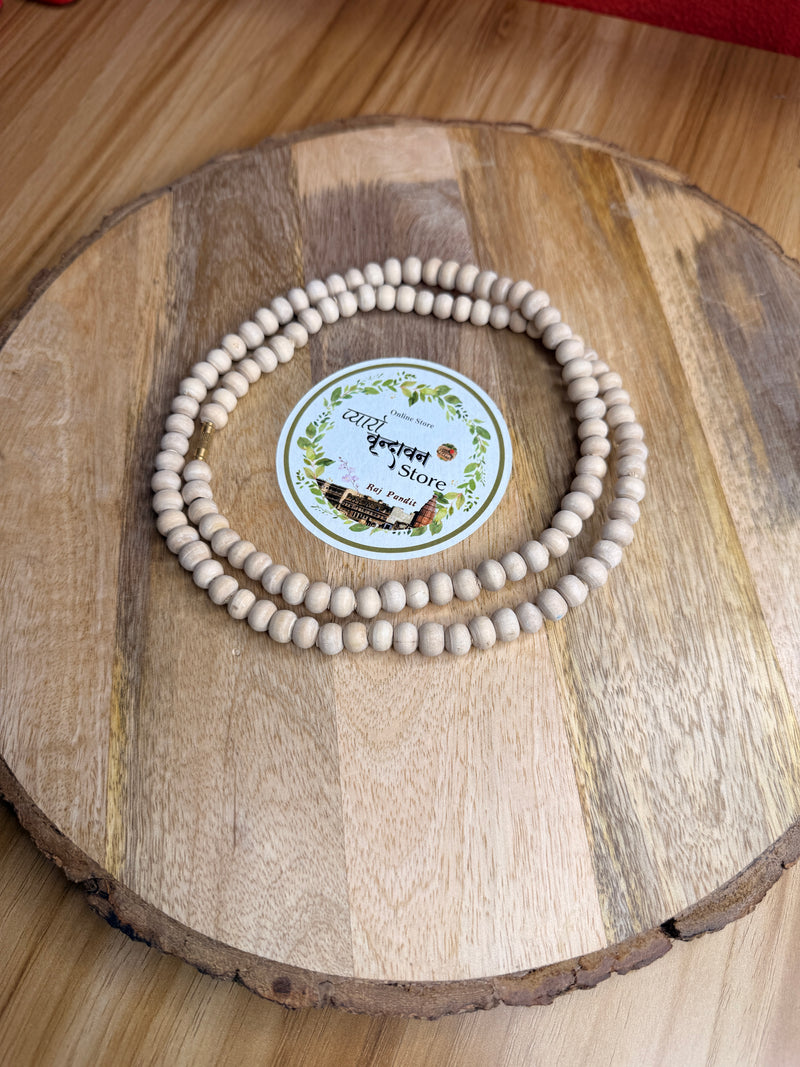 2 Round (8-9 mm) original tulsi Kanthi mala