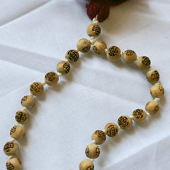 27+1 Tulsi Beads Radha Naam Original tulsi Japa mala