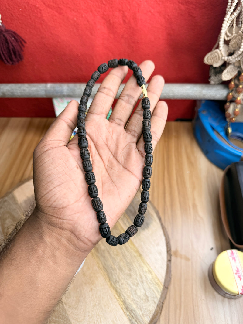 1 Round Radha naam beads original tulsi Kanthi mala
