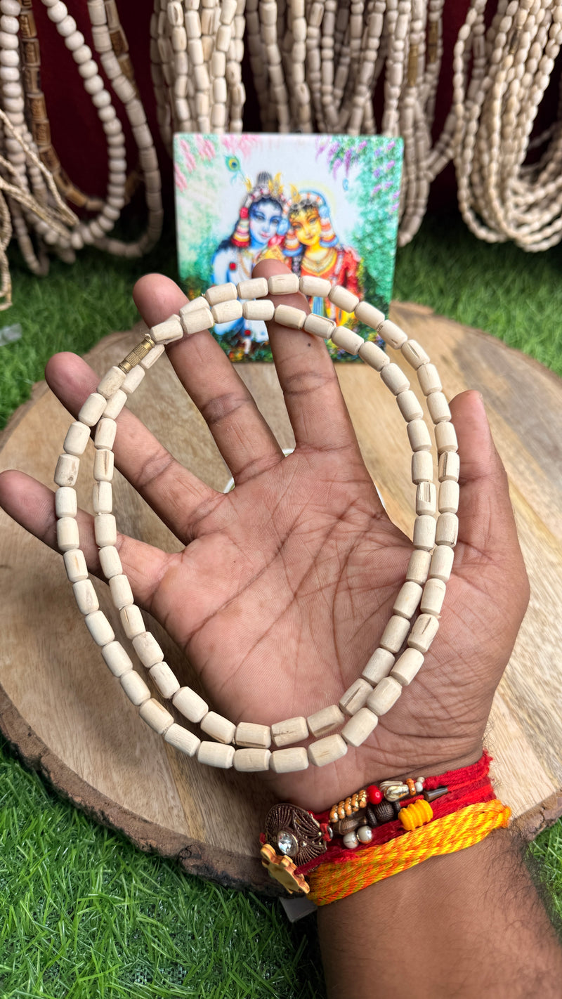 2 Round Long Beads   original Tulsi Kanti Mala 32Inch pyarovrindavanstore