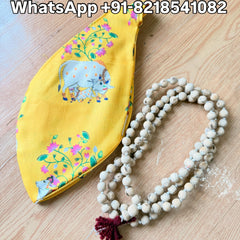 108+1 beads original tulsi japa mala & japa bag pyarovrindavanstore