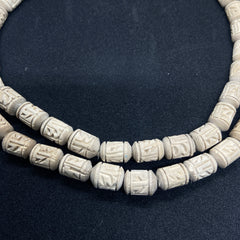 2 Round Radha Name Handcarts Beads Original Tulsi mala