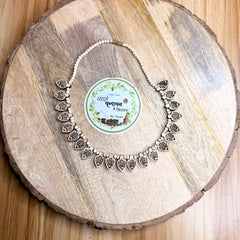 Radhe naam lockit tulsi necklace