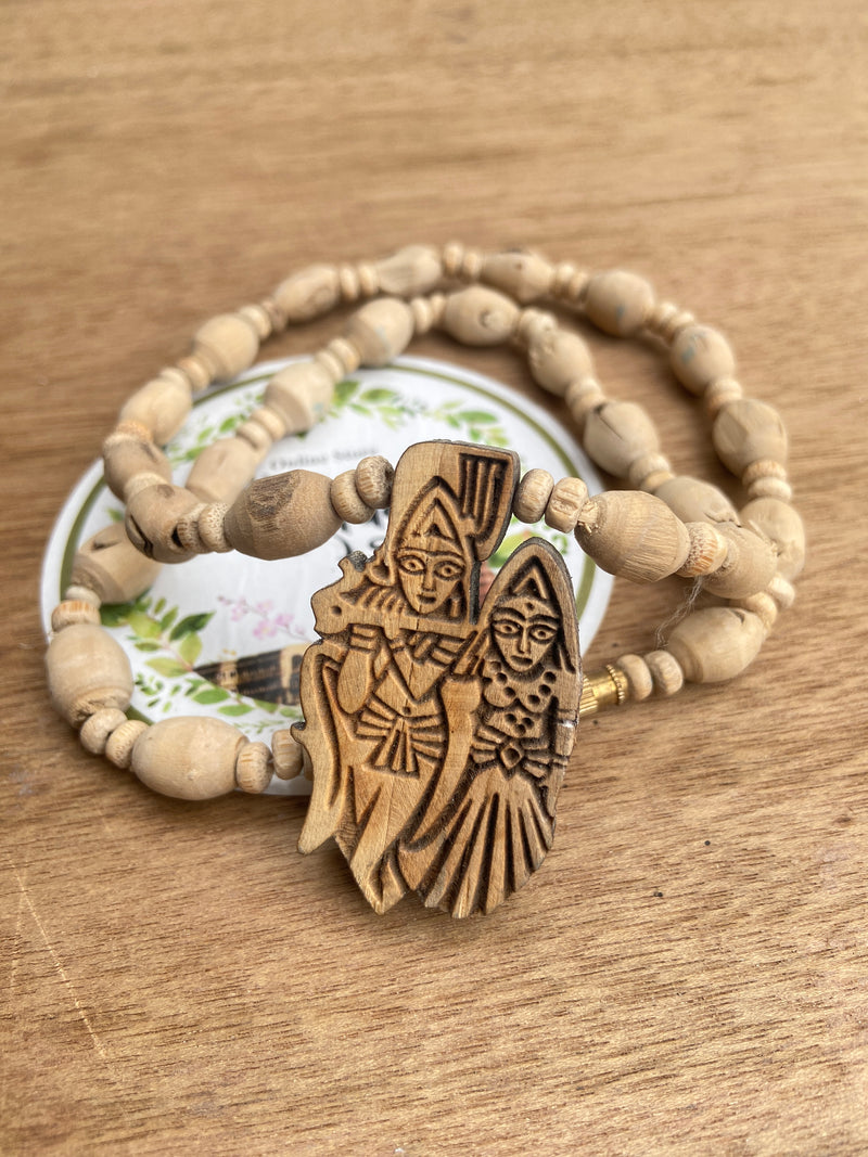 Radha Krishna (Jugal Jodi)Lockit tulsi Mala