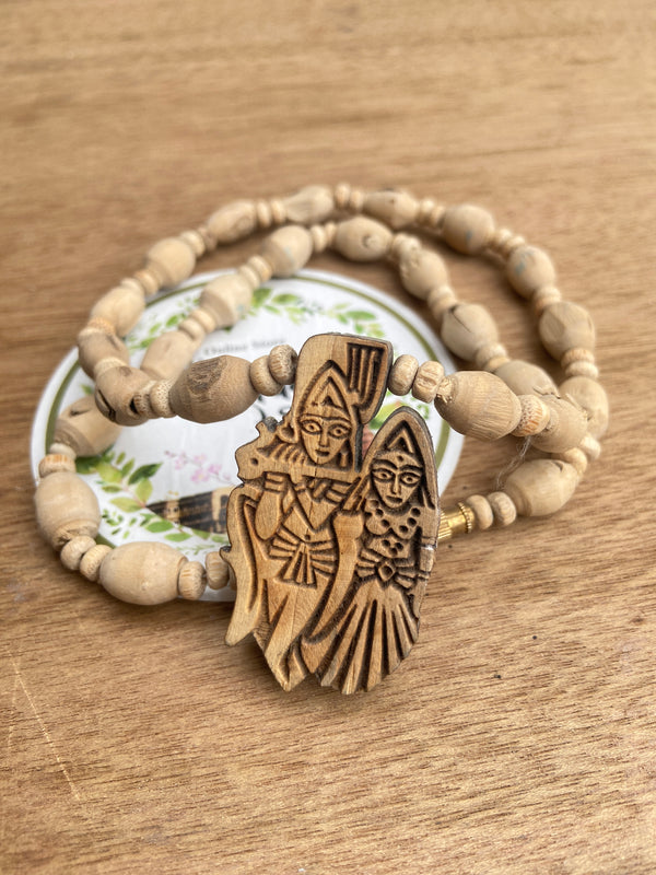 Radha Krishna (Jugal Jodi)Lockit tulsi Mala