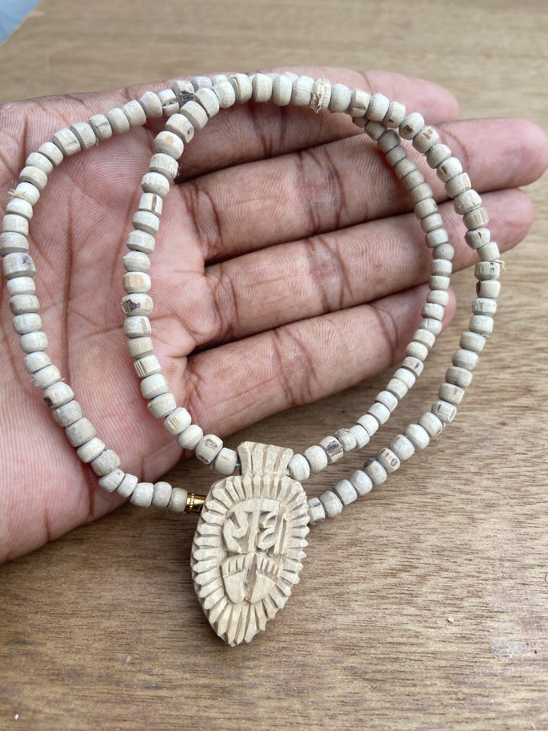 Handcrafted Radha naam locate & Original Tulsi Beads Mala pyarovrindavanstore