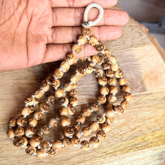 108+1 Radha Naam Beads Original Tulsi Japa Mala  Chanting Mala