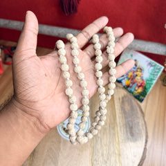 Handmade Radha naam beats 108+1 Beads original tulsi japa mala