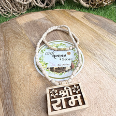 Shree Ram Naam Bhaktmal Locket & Original Tulsi Mala | Brajraj, Jagannath Ji Prasad & Bhagavad Gita  Meta Description