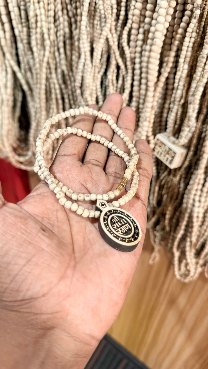 Sri Radha Raman Tulsi locket original  Tulsimala