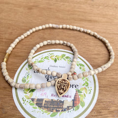 Small Radha Name Tulsi &Tulsi Kanthi Mala