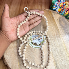 Handmade Radha naam beats 108+1 Beads original tulsi japa mala