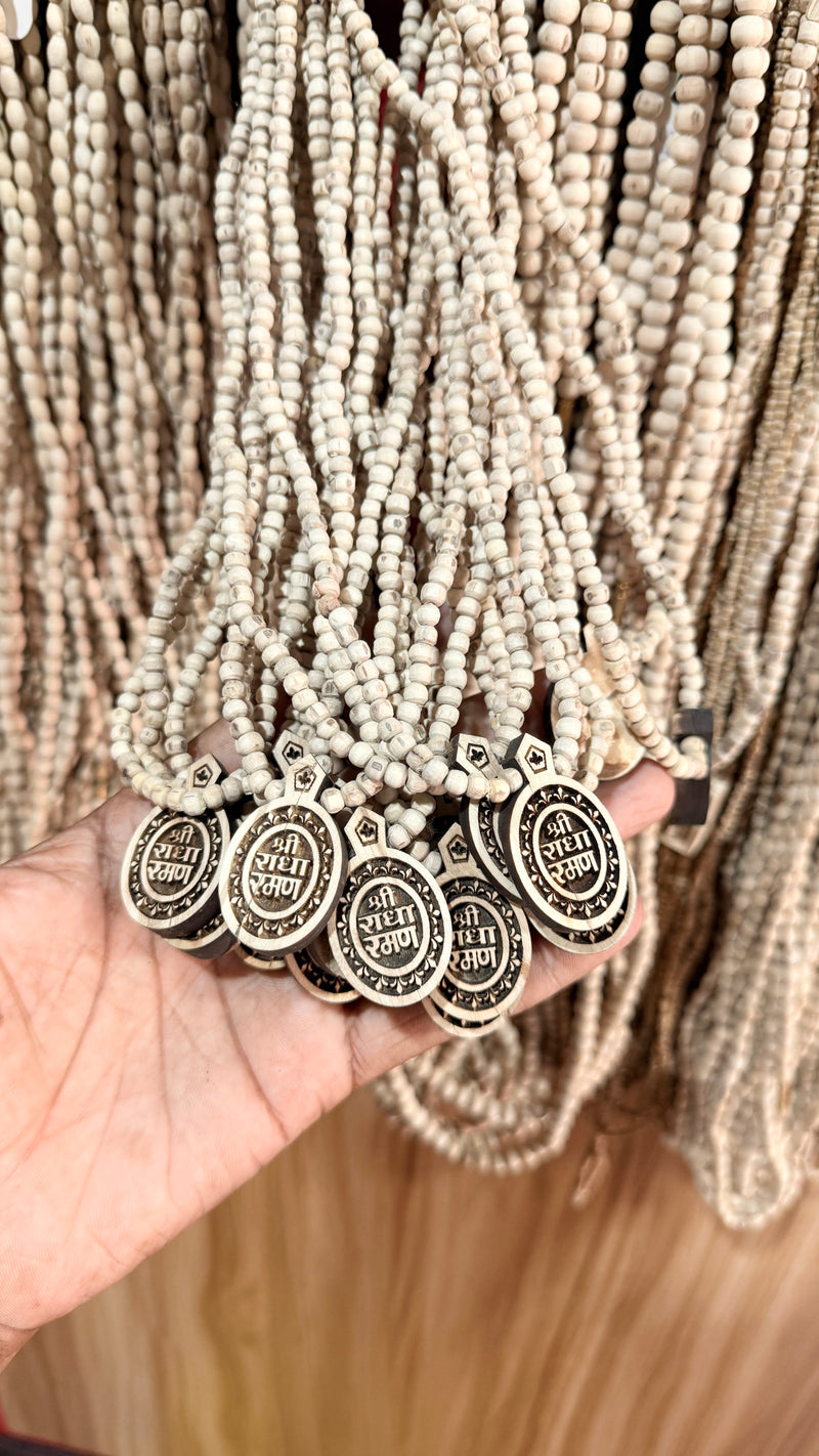 Sri Radha Raman Tulsi locket original  Tulsimala