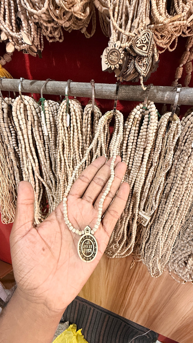 Sri Radha Raman Tulsi locket original  Tulsimala