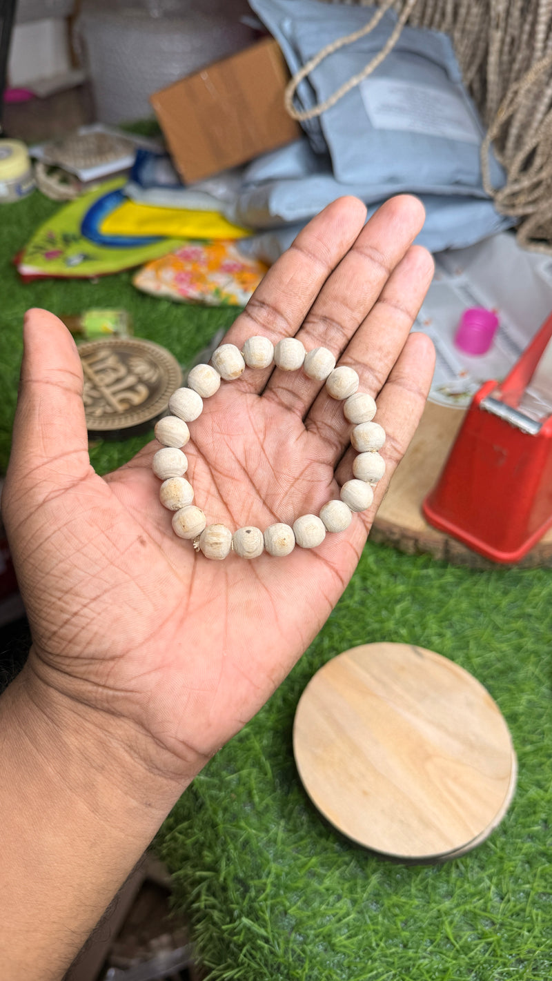 Tulsi Hand Bracelet Tulsi Round Beads (11-12 mm )
