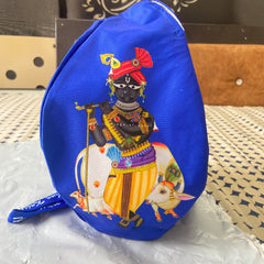 Krishna cow premium Japa bag
