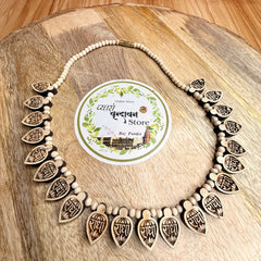 Radhe naam lockit tulsi necklace
