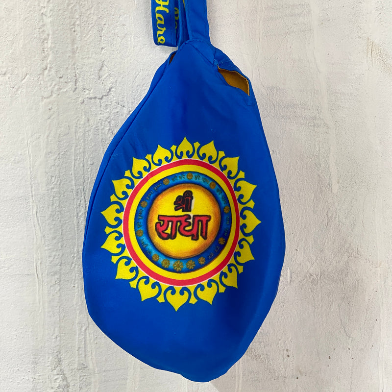 Sheee radha printed mala japa bag