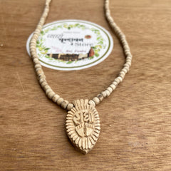 Handcrafted Radha naam locate & Tulsi Mala