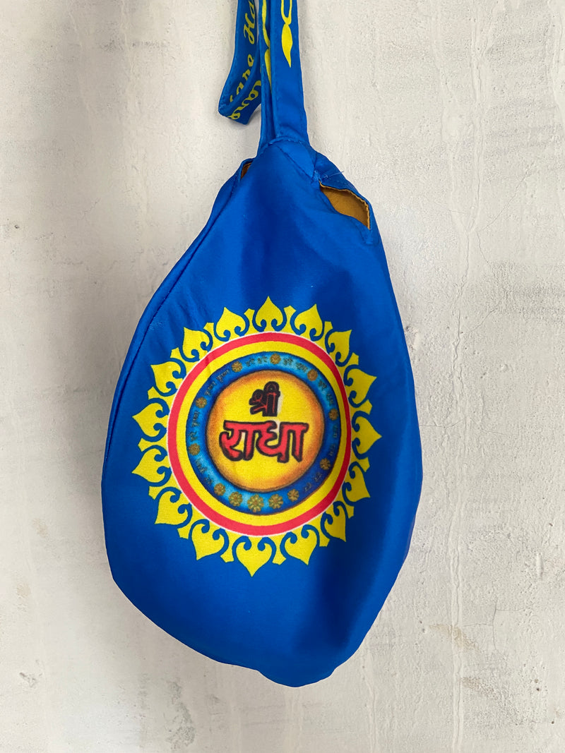 Sheee radha printed mala japa bag