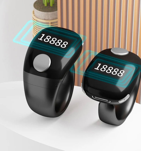 Zikr S7 OLED HD screen tally counter with Type C charging and cable
