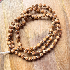 108+1 Radha Naam Beads Original Tulsi Japa Mala  Chanting Mala