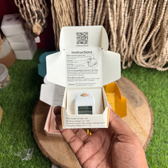 Rechargeable Digital Japa Counter Machine – 60 Lakh Counting | Noise-Less Naam Japa Counter | Type-C Charging | Radha Naam, Hare Krishna & Ram Naam