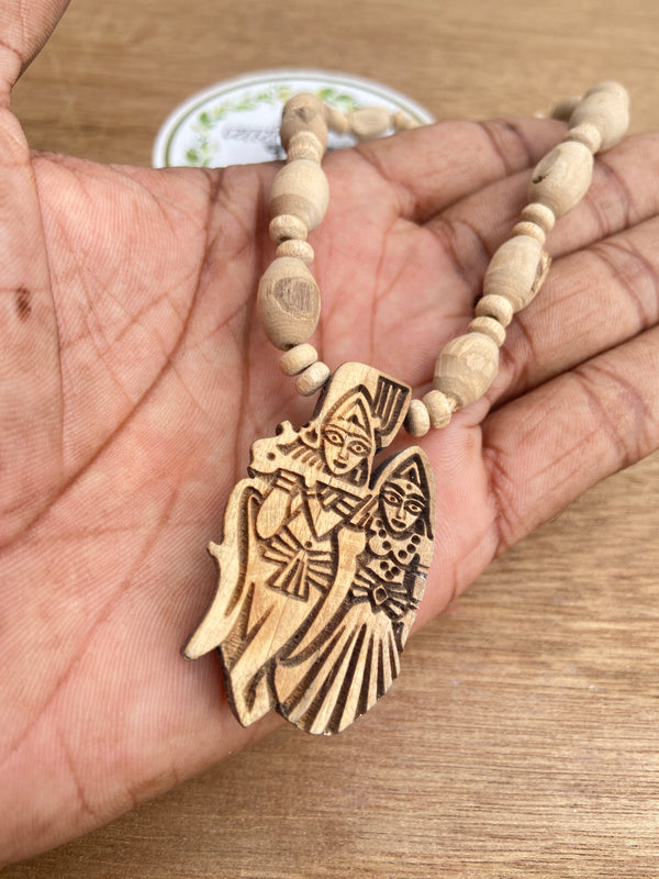 Radha Krishna (Jugal Jodi)Lockit tulsi Mala