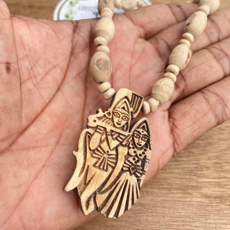 Radha Krishna (Jugal Jodi)Lockit tulsi Mala