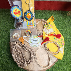 Pyaro Vrindavan Bhakti Starter Kit (11 Sacred Items) | Complete Devotional Kit for Daily Bhakti & Naam Jap