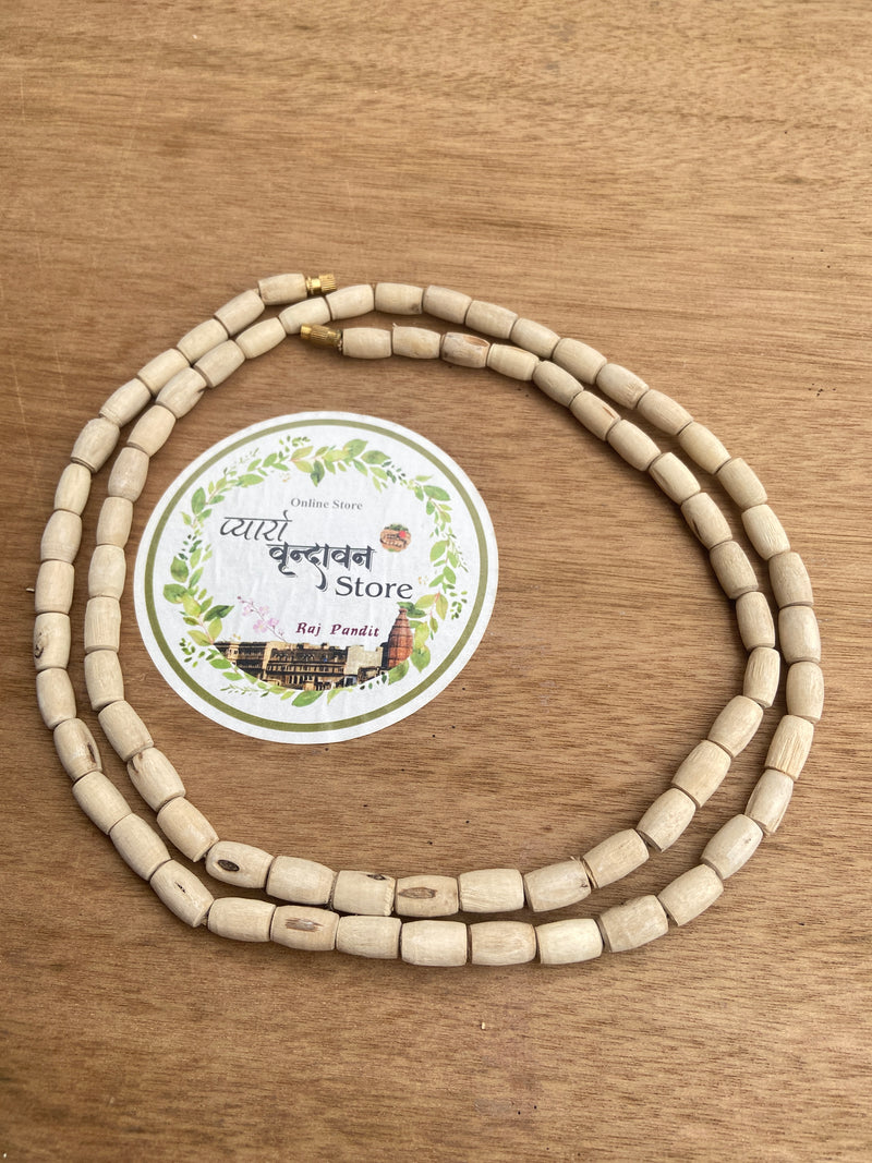 Pyaro P 2 Round Long Beads original Tulsi Kanti Mala 32Inch pyarovrindavanstor ...