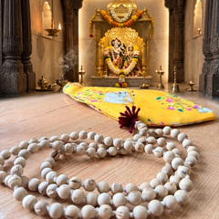 108+1 beads original tulsi japa mala & japa bag pyarovrindavanstore