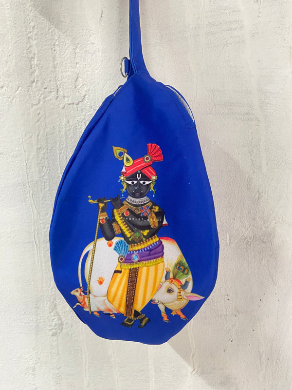 Krishna cow premium Japa bag
