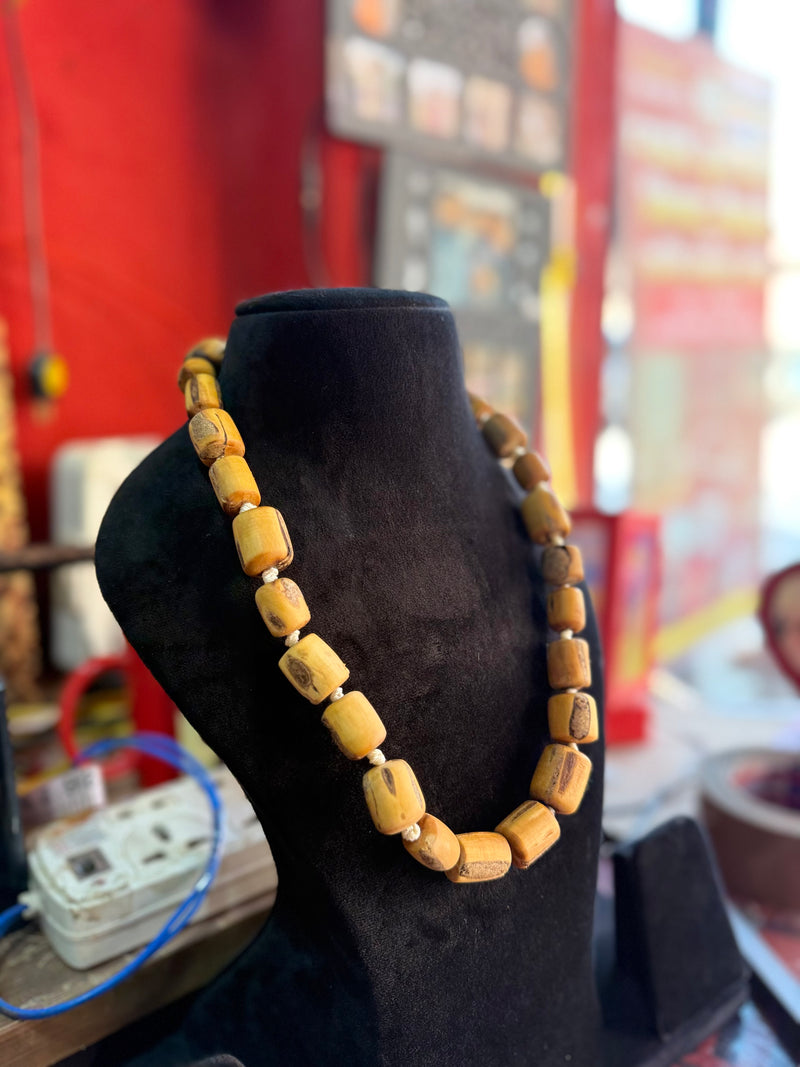 Long Beads Original Tulsi mala +27+1 beads original tulsi japa mala