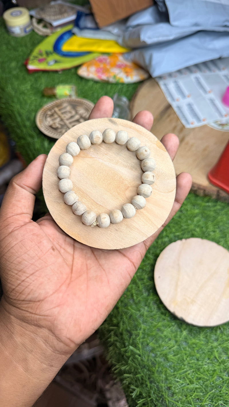 Tulsi Hand Bracelet Tulsi Round Beads (11-12 mm )