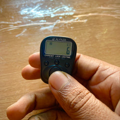 70 Lakh Japa counting Machine Chargeable ￼Tally Counter ￼Japa Mala Counter