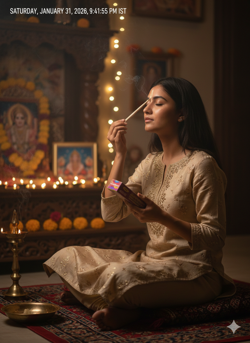 Tulsi 🌿 Tilak Stick + Gopi Chandan + Free ब्रजरज