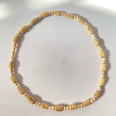1 round radha name handcarts beads original tulsi kanthi mala