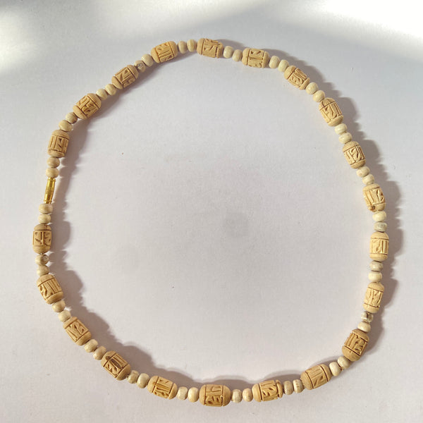 1 round radha name handcarts beads original tulsi kanthi mala