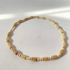 1 round radha name handcarts beads original tulsi kanthi mala